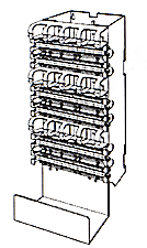 110 high density cross connect system