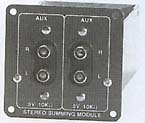 dual stereo summing input module, edward's part number 6000-mp-dsum