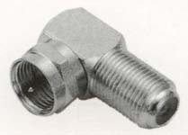right angle f connector