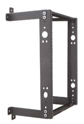 computer network equipment rack open frame wall mount fixed design quest manufacturing