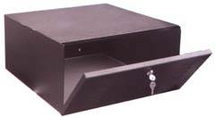 dvr vcr wall mount cabinet enclosure security lock box 