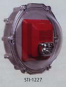 Strobe protective cover for flush mount applications.