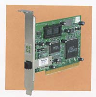 100BaseFX PCI Fiber LAN Adapter, Multimode MT-RJ Connector