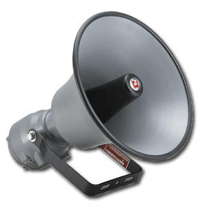 These Explosionproof Explosion Proof Explosion-proof Federal Signal Public Address speakers are UL and cUL Listed for Class 1, Division 1, Groups B, C, and D environments.