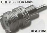 uhf female to rca male connector