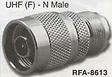 uhf female to n male connector