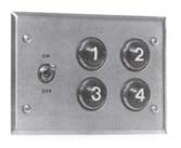 7035 nurse call annunciators for use in hospital nurse stations medical offices, corridors, treatment rooms