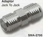 sma jack to jack adaptor