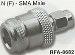 n connector to sma male