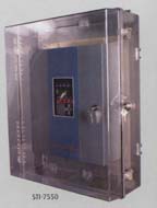 model 7550 protective cabinet for fire alarm, security alarm, control panels, some models have a cabinet alarm
