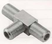 3 female 't' adapter