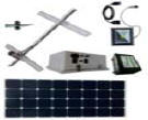 Solar Power Powered Sign Lighting Kit for a wide variety of applications; including flood lighting, monument & flag lighting, parking lot lighting, security lighting, billboard lighting, and to power LED and channel letter signs. Solar Powered Sign Lighting Kits that are easy to install.