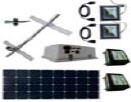 Solar Power Powered Sign Lighting Kit for a wide variety of applications; including flood lighting, monument & flag lighting, parking lot lighting, security lighting, billboard lighting, and to power LED and channel letter signs. Solar Powered Sign Lighting Kits that are easy to install.