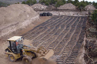 Slinky installation geothermal hdpe tube tubine pipe pipes piping 