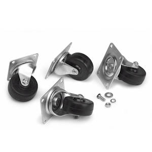 Portable Rack Caster Kit for portable server lan network computer rack racks