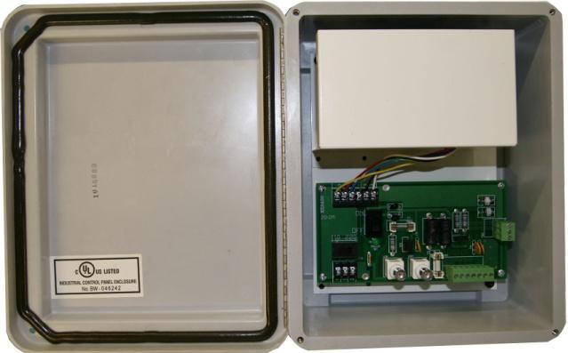 NEMA 4X Cabinets CCTV power supplies. CCTV Power Supply Supplies with NEMA 4X NEMA4X Cabinets. These CCTV power supplies with NEMA 4X  NEMX4X Cabinets are designed to be 24VAC. Channels are provided for cameras and for heater/blowers that are protected by resettable PTCs