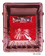Virtually indestructible covers are designed to stop vandalism and accidental damage to the signal units of a fire alarm system.