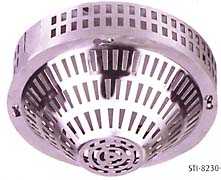 Heavy duty, 18 gauge stainless steel, features a natural resistance to corrosion.