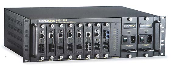 Multi-functional chassis allows the same Media Converter to be used as either a standalone or as a rack mountable component.