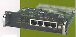 4-10/100BaseT/TX Ports