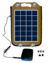 harges most handheld digital devices:  mobile phones, digital music players, hand held game consoles, digital cameras, mobile tablets, e-book readers, and other portable electronics. It comes with a removable Battery Power Pack that can fit in your pocket. Simply connect the power pack to your device's USB port and in no time your device will be fully charged (up to 4 full cell phone charges on just 5.2 hours of sunlight).  The power pack is durable and can be charged/recharged up to 500 times (equivalent for up to 2000 cell phone charges). Give your devices the power boost they need!