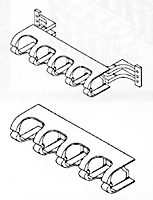 wall mount 110 wire management