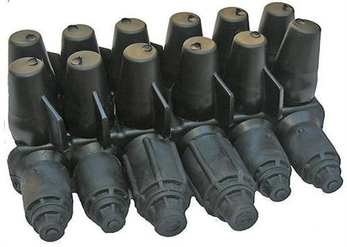 Underground Waterproof Water Proof  Submersible Insulation Piercing Power Cable Connector Splice 6 Port
