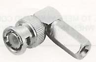 twist on right angle bnc connector