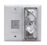 Edwards 6536-G5 Horn Strobe audible visual signaling device for use in health acare facilities, public rest rooms and hadicapped areas