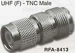 uhf female to tnc male connector