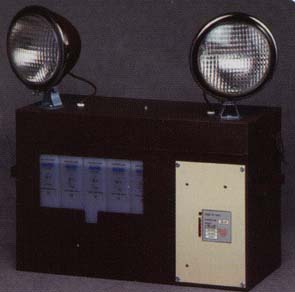 big beam industrial emergency light lights lighting model ga Rugged steel construction is combined with state-of-the-art LED status indicators, making the ga series emergency light systems ideal for industrial applications, refillable nickel cadmium battery.