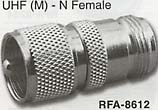 uhf male to n female connector