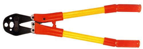 H-Tap Crimp Tool with 'O' and 'D' Nose Dies. Mechanical Crimper for WR Series & H Tap Connectors