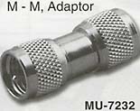 mini uhf male-male adaptor