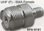 uhf female to sma female connector