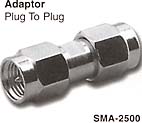 sma plug to plug adaptor