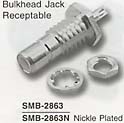 smb bulkhead jack  connector