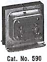 cat. no. 590 class 2 signaling transformers low voltage